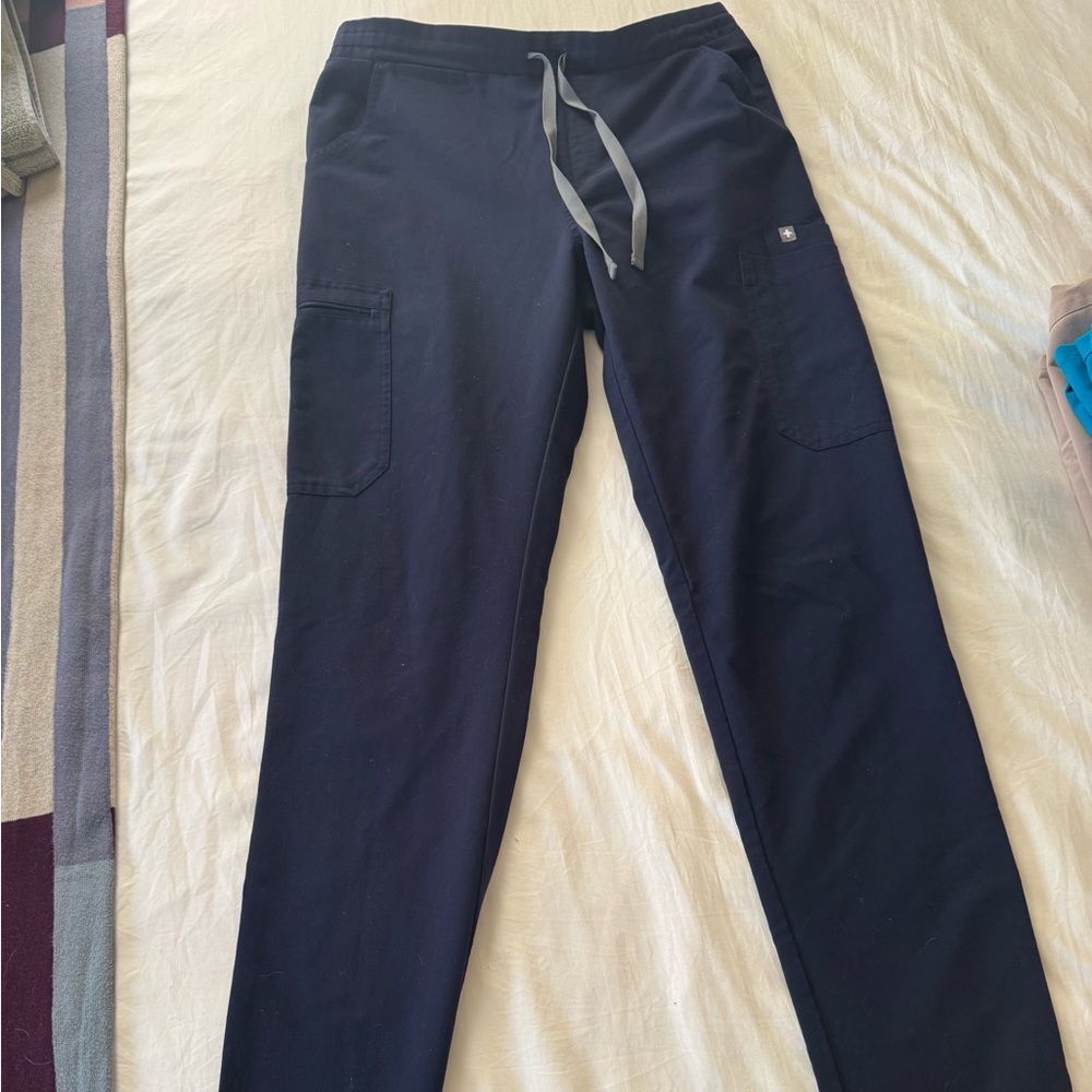 Figs Dark Blue Scrub Set